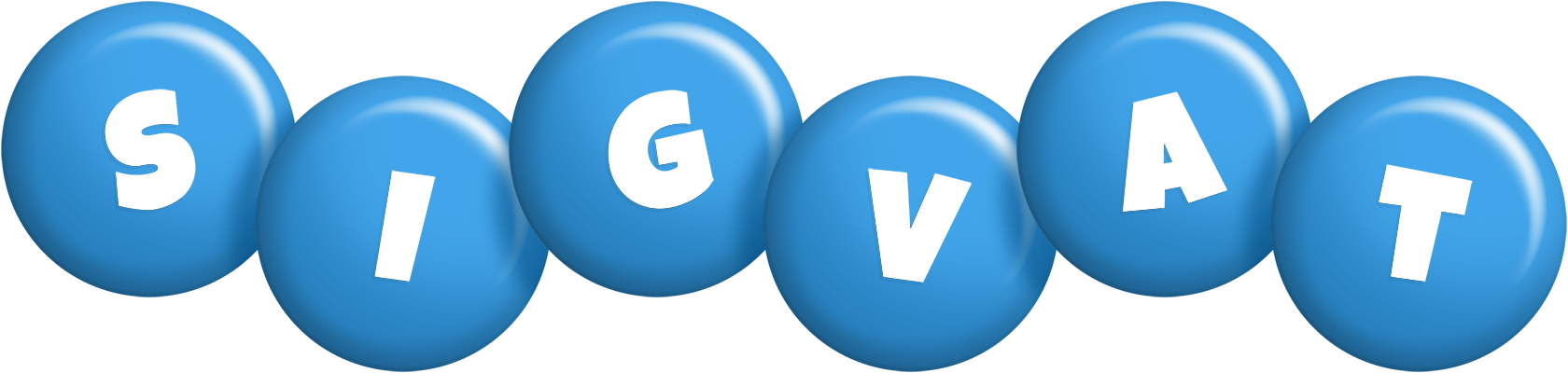 Sigvat candy-blue logo