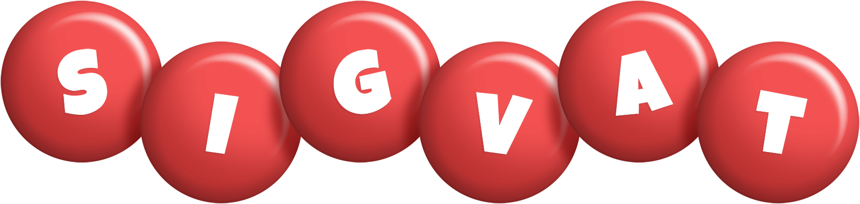 Sigvat candy-red logo
