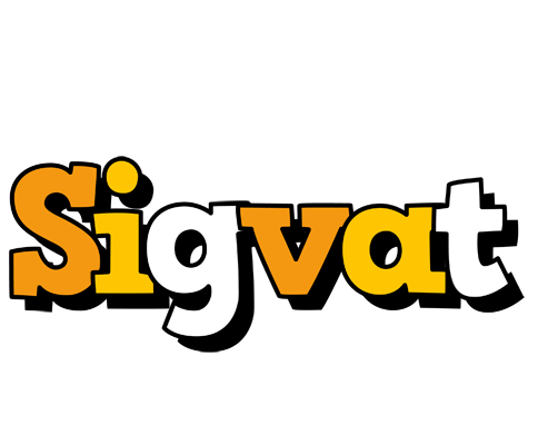 Sigvat cartoon logo