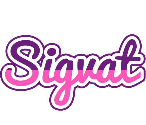 Sigvat cheerful logo