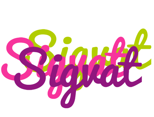 Sigvat flowers logo