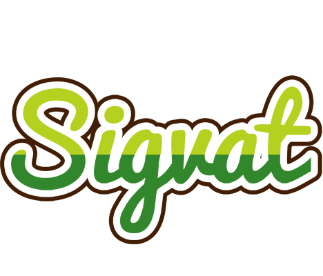 Sigvat golfing logo
