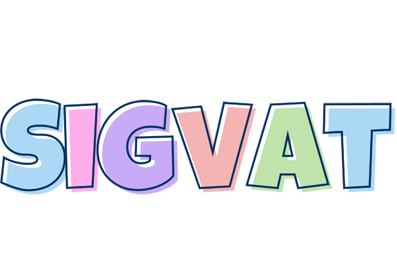 Sigvat pastel logo