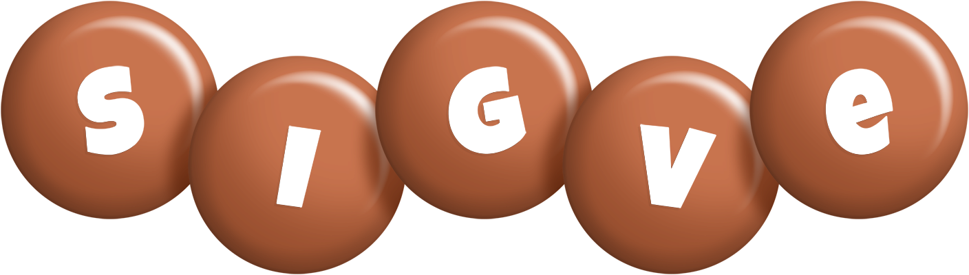 Sigve candy-brown logo