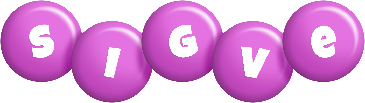 Sigve candy-purple logo