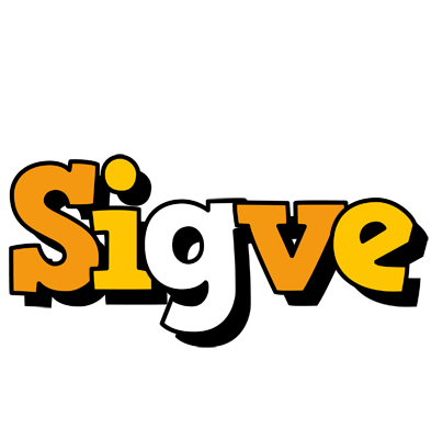 Sigve cartoon logo