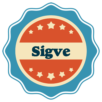 Sigve labels logo
