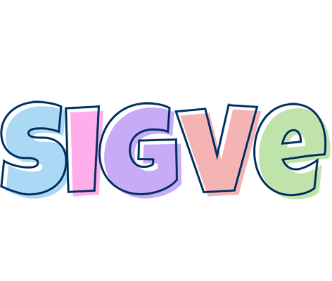 Sigve pastel logo