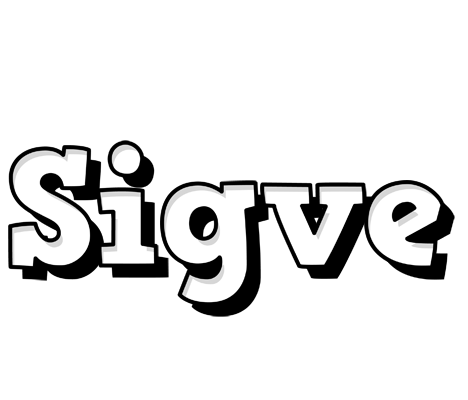 Sigve snowing logo
