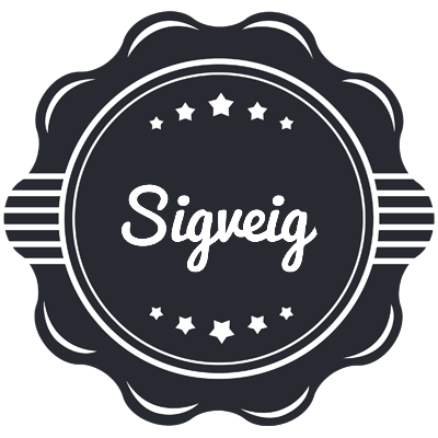 Sigveig badge logo