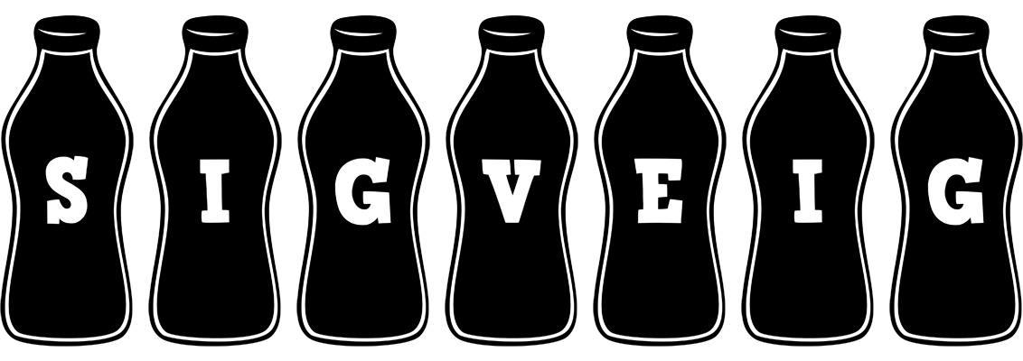 Sigveig bottle logo