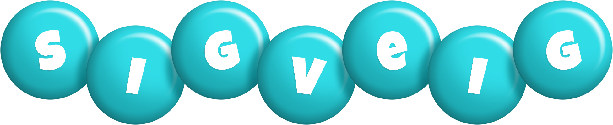 Sigveig candy-azur logo