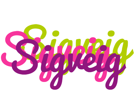 Sigveig flowers logo