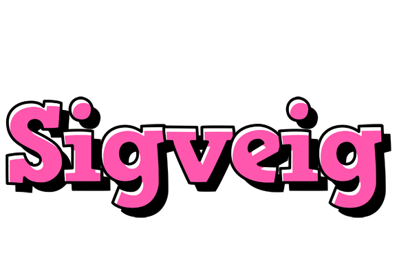Sigveig girlish logo
