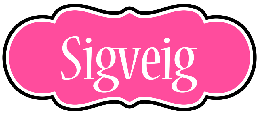 Sigveig invitation logo