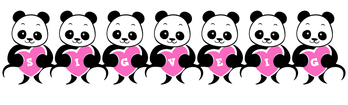 Sigveig love-panda logo