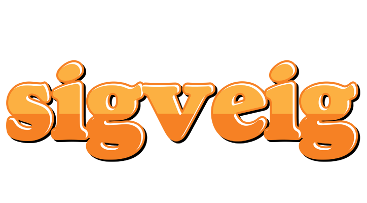 Sigveig orange logo