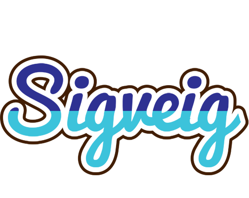 Sigveig raining logo