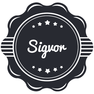 Sigvor badge logo