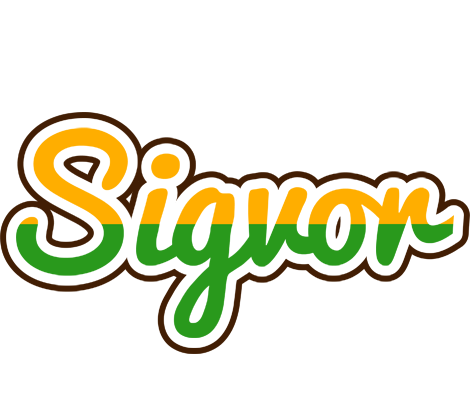 Sigvor banana logo