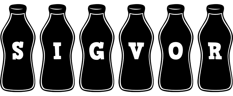 Sigvor bottle logo