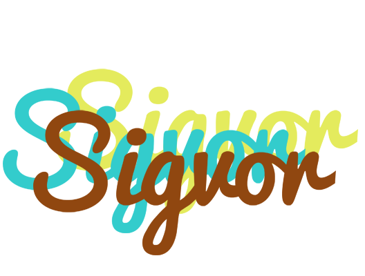 Sigvor cupcake logo