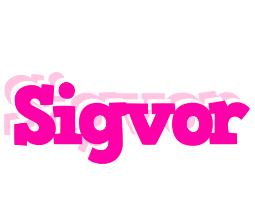 Sigvor dancing logo