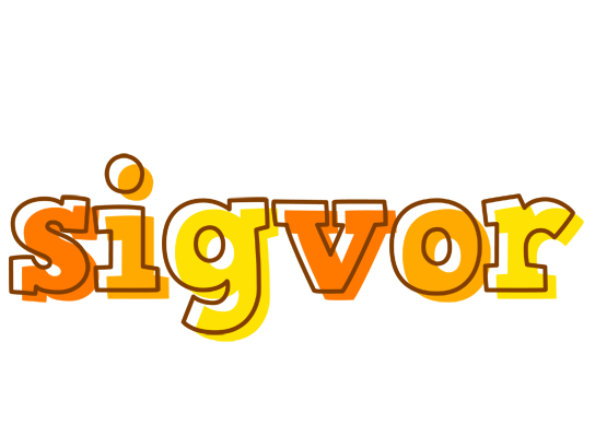 Sigvor desert logo