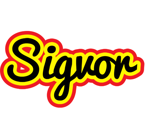 Sigvor flaming logo