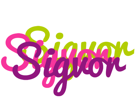 Sigvor flowers logo