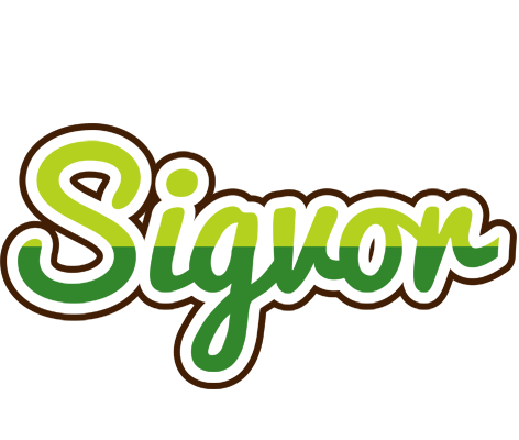 Sigvor golfing logo