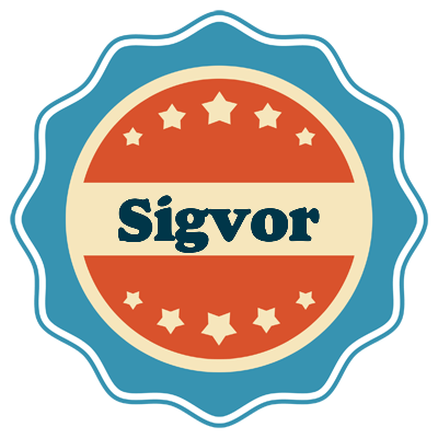 Sigvor labels logo