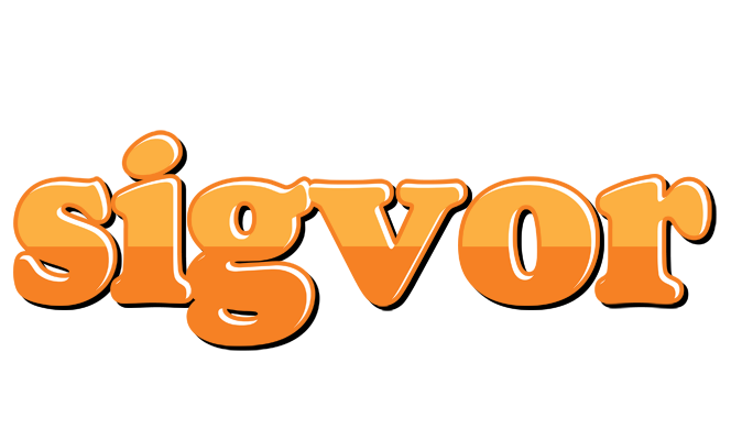 Sigvor orange logo