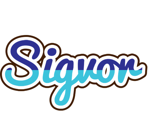 Sigvor raining logo