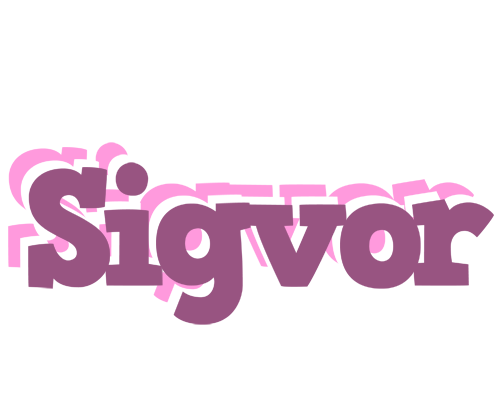 Sigvor relaxing logo