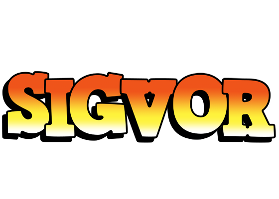 Sigvor sunset logo