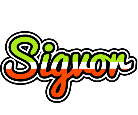 Sigvor superfun logo