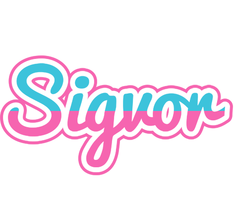 Sigvor woman logo