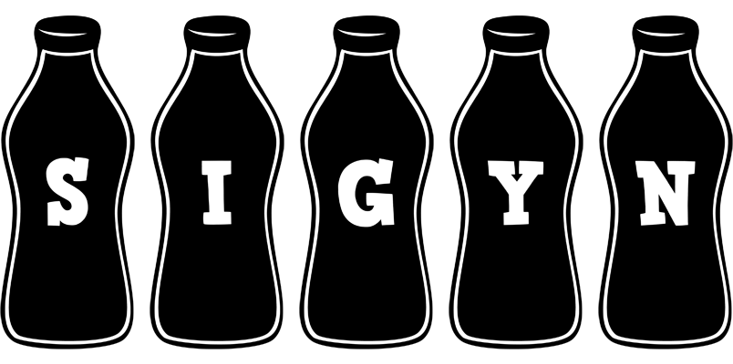 Sigyn bottle logo
