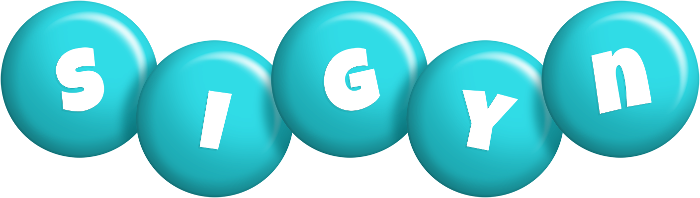 Sigyn candy-azur logo