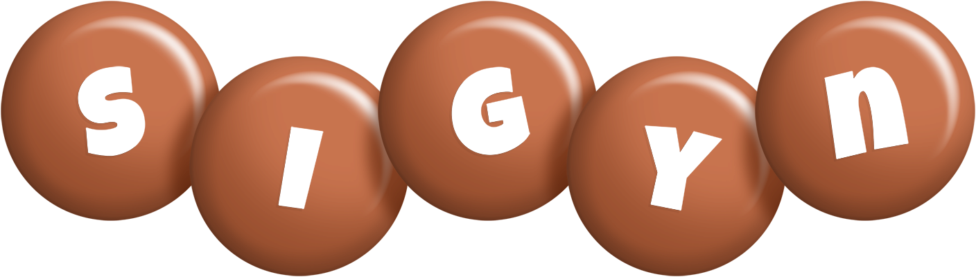 Sigyn candy-brown logo