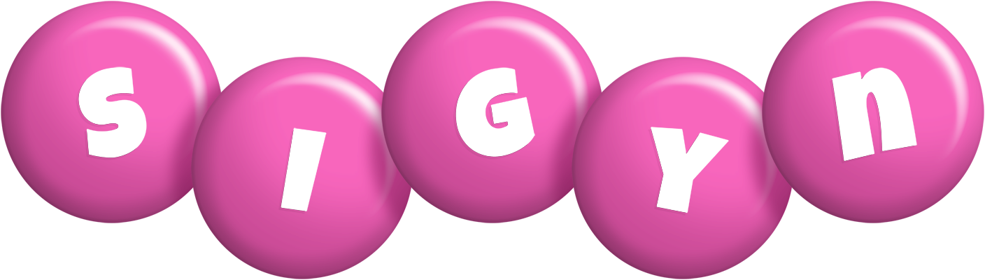 Sigyn candy-pink logo