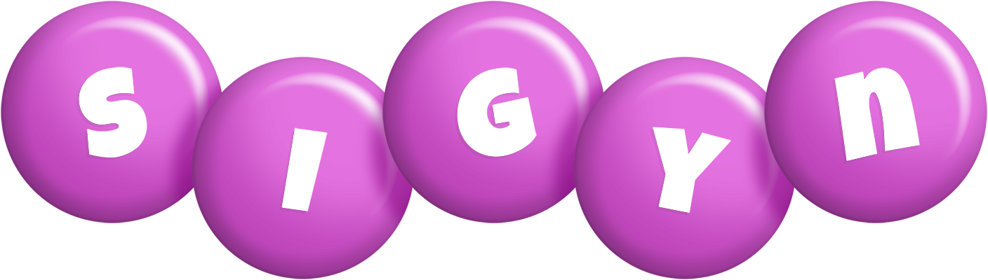 Sigyn candy-purple logo