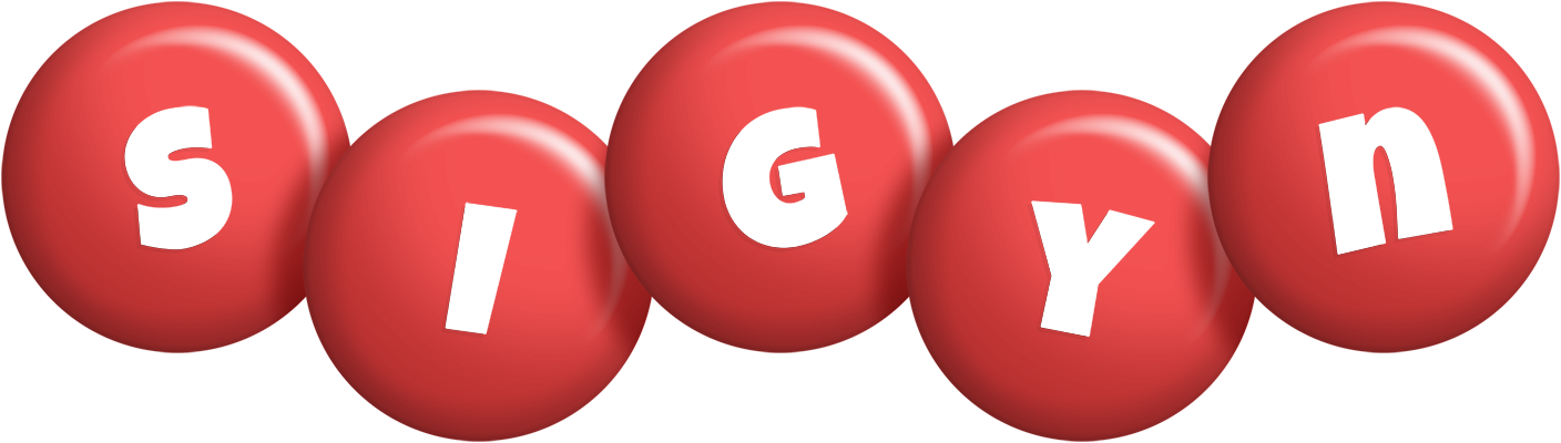 Sigyn candy-red logo