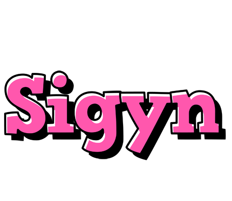 Sigyn girlish logo