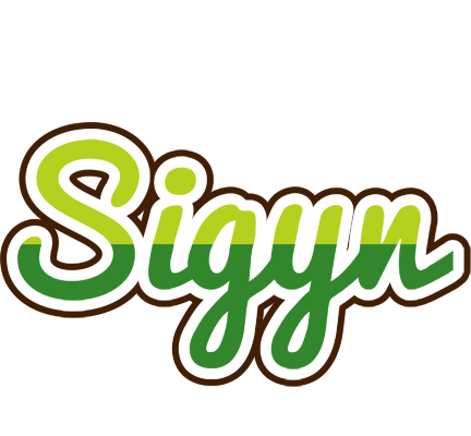 Sigyn golfing logo