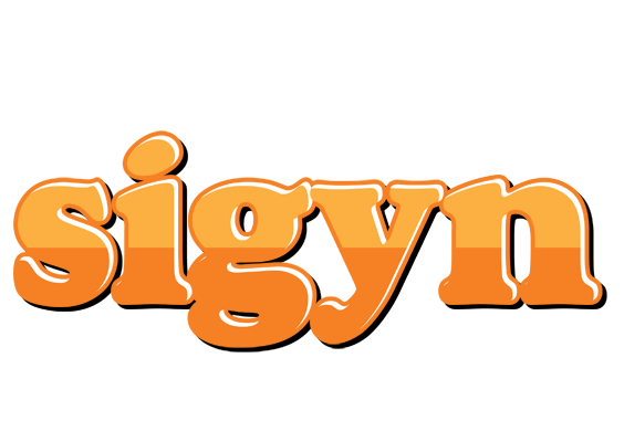 Sigyn orange logo