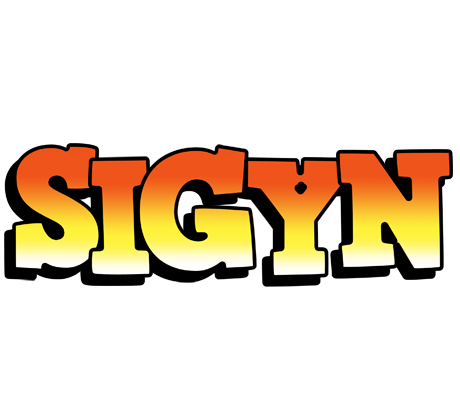 Sigyn sunset logo