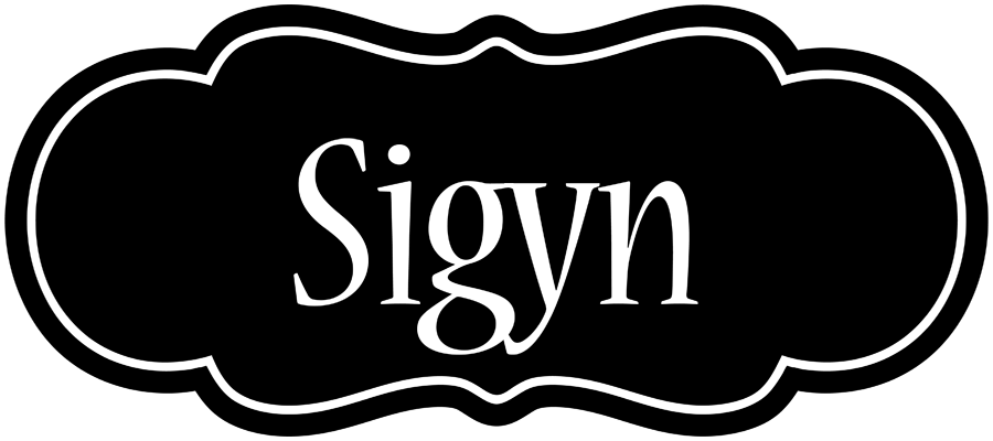 Sigyn welcome logo