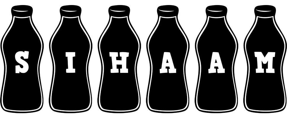 Sihaam bottle logo